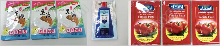 Multi-lane(8 lanes) Liquid Sachet Filling Tomato Ketchup Four Side Sealed Packing Machine - 2