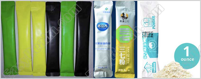Multilane(4 lanes) Round Cut Stick Pack Sachet Powder Packaging Machine - 4