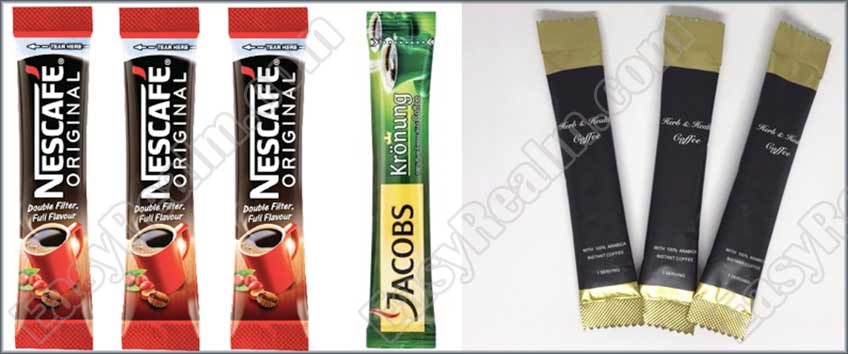Multilane(4 lanes) Round Cut Stick Pack Sachet Powder Packaging Machine - 3
