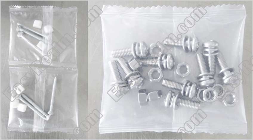 Automatic Counting Packing Machine for Mixed Fasteners Connectors Hardware Kit with 2 Vibratory Feeders - 4