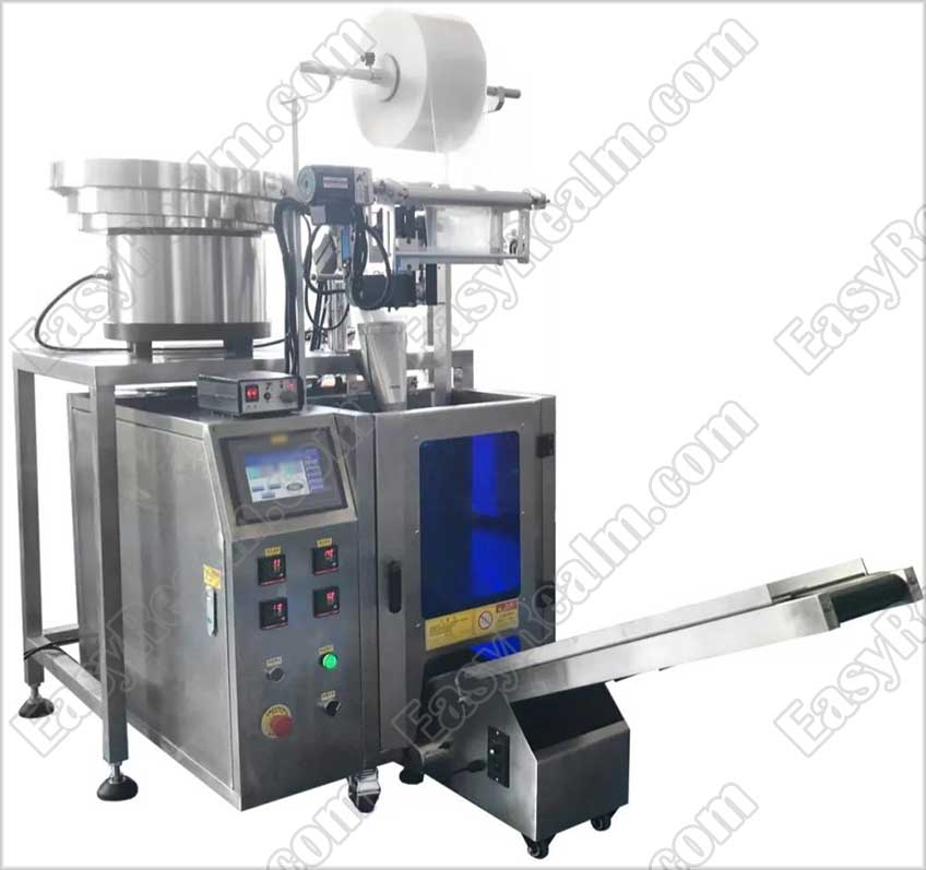 Automatic Plastic Parts Hardware Counting Packing Machine with 1 Vibratory Feeder - 2