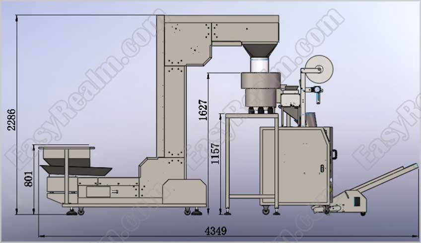Automatic Hardware Screw Packing Machine 50g-5kgs per Bag (Weighing + Counting) - 3