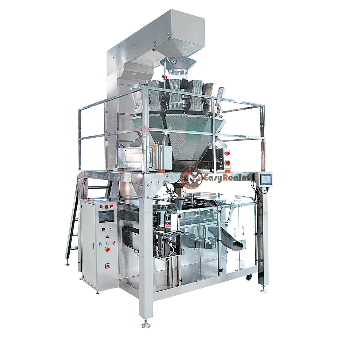 Automatic Premade Pouch Filling Sealing Packaging Machine with Weigher - 1