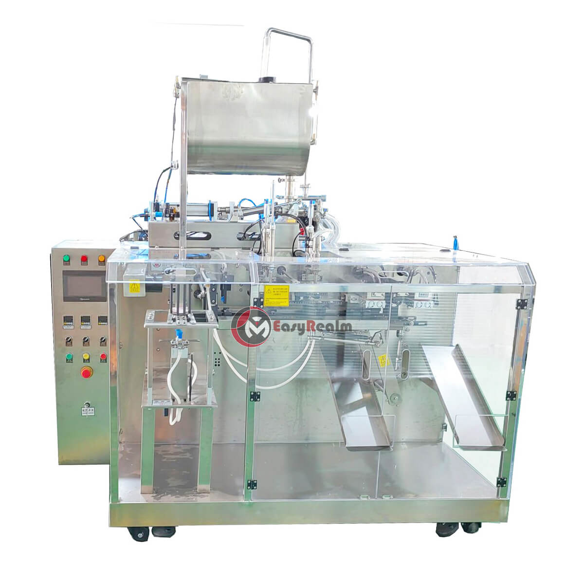 Automatic Doypack Pouch Packing Machine - Liquid/Paste/Sauce Pouch Filling Sealing Machine - 1