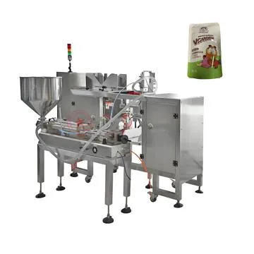 Mini Automatic Liquid Doypack Stand up Pouch Filling Sealing Machine