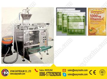 Multilane(4-6 lanes) Powder in Packets(Four Side Sealed) Packaging Machine