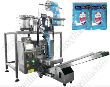 Automatic Milk Tablet Counting Filling Packaging Machine / Pill Packaging Machine