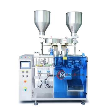 Double-Pouch Mini Doypack Packing Machine for Granules