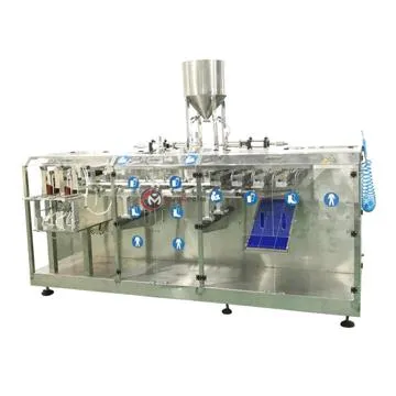 Automatic High Speed Stand up Pouch Liquid Paste Filling Sealing Packing Machine