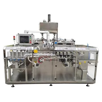 High-speed 4 Filling Nozzle Head Doypack Stand up Pouch Liquid Filling Sealing Packing Machine